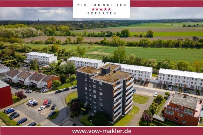 Schicke drei-Zimmer-Wohnung mit traumhaftem Ausblick!