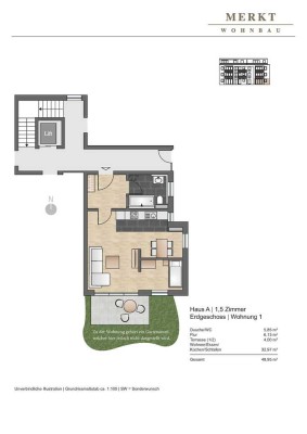 Attraktive 1,5-Zimmer-Wohnung in Kirchheim unter Teck