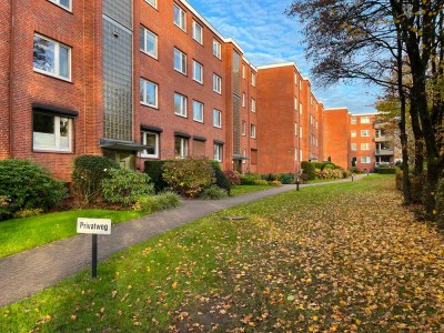 Helle 3,5-Zimmer Wohnung mit Balkon in Hamburg-Poppenbüttel