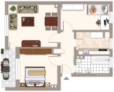 Charmante 3-Zimmer-Etagenwohnung in Mönchengladbach – Wohnen mit Kinderspielplatz direkt vor der Tür