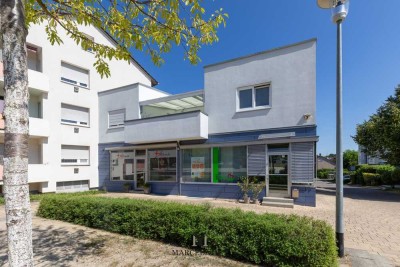 Exklusive Wohn- und Gewerbeeinheit mit großzügiger Dachterrasse in zentraler Lage