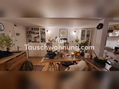 Tauschwohnung: Tausche 1,5 gegen 2 Raum: Apartment in Schleußig