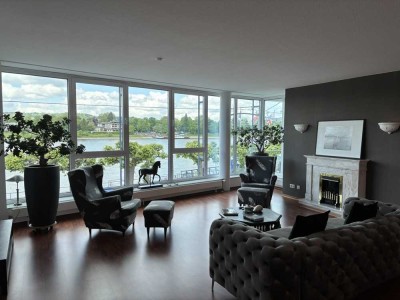 Exklusives Wohnen auf 175 m² Wfl. mit atemberaubendem Rheinblick und Atriumgarten in Königswinter!!