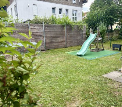Attraktive 3-Zimmer Erdgeschosswohnung in Aschheim mit Garten in idyllischer Lage! Provisionsfrei!