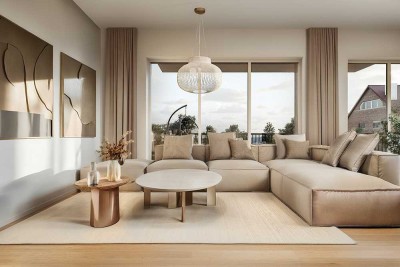 Sonnige Erdgeschosswohnung mit Garten – Erstbezug am Lehnitzsee