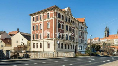 Sehr gepflegt, zentral und bezugsfrei: Kompakte 2-Zimmer-Etagenwohnung mit Elbblick in Meißen