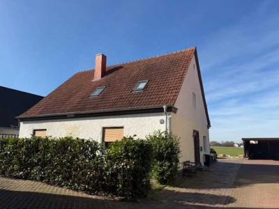 Handwerkerhaus in Hille an der Grenze zu Haddenhausen – Viel Potenzial zum Ausbau!