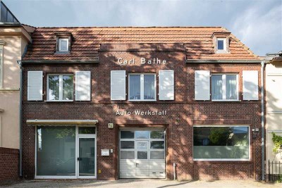 Geschäftshaus mit Wohnanteil im Herzen von Nauen