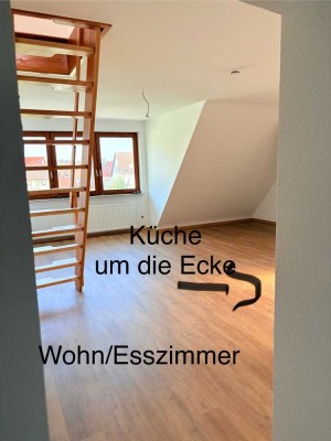 2-Zimmer-Maisonette-Wohnung in Bruchköbel für junge Leute