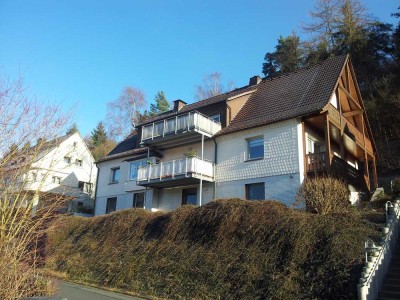 3-Zimmer-Wohnung mit Balkon und schöner Aussicht in Biedenkopf