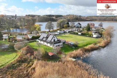 Wassergrundstück!!! Wohnen am See mit Einliegerwohnung