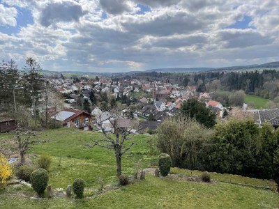 Neuwertige, möblierte 2-Zimmer-Dachgeschosswohnung mit Loggia, Stellplatz und Panoramaaussicht