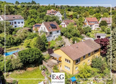 Attraktives Einfamilienhaus in Esslingen ruhig gelegen, in begehrter Aussichtslage