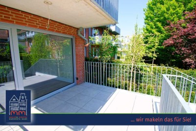 Balkon, Terrasse und Stadtgarten in begehrter Lage