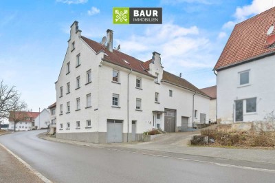 360° | Attraktives 3-Familienhaus mit Nebengebäude und Ausbaupotenzial in Rottenacker