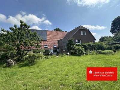 Doppelhaushälfte in einem historischen Bauernhaus in Schröttinghausen