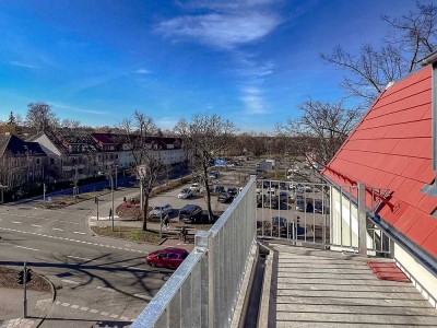Moderne 3-Zimmer-Dachgeschosswohnung mit großem Balkon in der Innenstadt von Königs Wusterhausen
