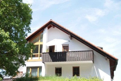 Sonnige Dachgeschoss-Wohnung mit 3 Räumen+ausgebautem Dachspitz+Loggia+hellem Bad + EBK an der Amper