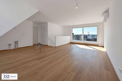 The Temptation: Exklusive Dachgeschoß-Maisonette mit attraktiven Terrassenflächen in Währing