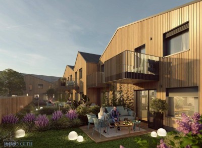 PROVISIONSFREIES EXKLUSIVES REIHENHAUS MIT 113 m² WOHNFLÄCHE &amp; 120 m² GARTEN – HÖCHSTER WOHNKOMFORT IM SUBIN23 ZU KAUFEN!