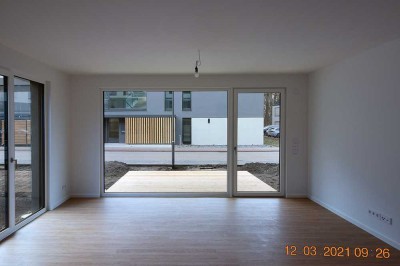 Erdgeschosswohnung mit Gartenanteil und Terrasse, 3 Zimmer in Bestensee am Pätzer See