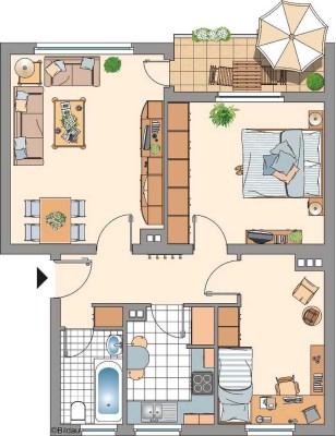 Hier will ich hin, 3-Zimmer-Wohnung in Lüttringhausen frei