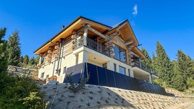Ferienhaus/ Zweitwohnsitz: Finnisches Blockhaus trifft italienische Grazie - Nockbergen in Kärnten
