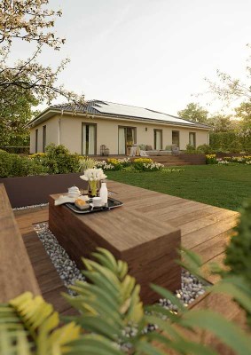 Wohnen auf einer Ebene - Mehr als ein Haus – Ihr persönliches Zuhause, geplant nach Ihren Wünschen.