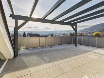 Exklusives Penthouse mit Stubalmblick in Köflach!! Eigener Liftzugang - Doppelgarage - Erstbezug!