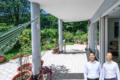 Großzügige 2-Zimmer-Wohnung mit Garten – Ausbau auf 3 Zimmer möglich