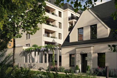 Hier wird der Traum vom eigenen Townhouse wahr! Vier Ebenen u.a. mit Studio, Garten und TG-Zugang