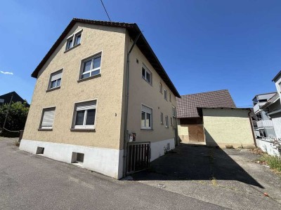 2–3-Fam.-Haus in zentraler Lage von Leingarten zu verkaufen!