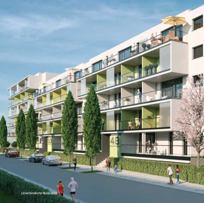 Exklusive 3,5-Zimmer-Wohnung mit sonnigem Süd-Balkon in Pforzheim