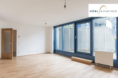 3,8 % Mietrendite - vermietete 2-Zimmer Wohnung | Terrasse | Garage | Wellnesslandschaft | U1 Kagran