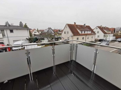 Ruhige Lage in Dietenheim im 1.OG gepflegte Wohnung mit großem West-Balkon und Stellplatz