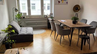Renovierte 3-Zimmer Altbauwohnung in Schwabing-West