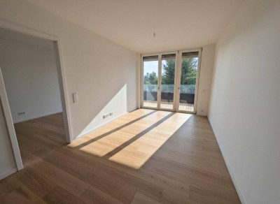 Luxusturm Grünblick: Ruhelage | XL 18m² Süd-Terrasse | Kauf als Anleger Netto möglich | Traumausblick