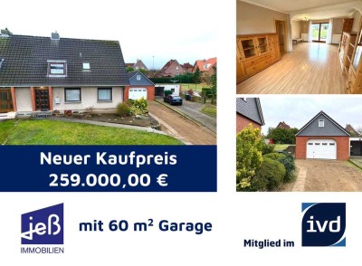 Doppelhaushälfte auf Erbpacht mit großer Garage