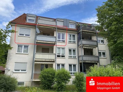 3-Zi.-ETW mit Balkon und Garage in ruhiger Lage.