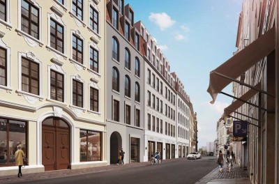 Moderne 2-Zi-Maisonette-Wohnung auf 78m² im Quartier Hoym *ERSTBEZUG - Mietbeginn 01.02.2025*