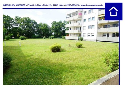 2 Zimmer - 65 m² - Erdgeschosswohnung mit Balkon
