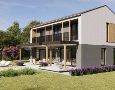 LUXUS Bezahlbar_ 166Qm Freeplanhaus auf Bodenplatte mit 520qm Grundstücksanteil