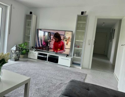 Erstbezug nach Sanierung mit Einbauküche und Terasse; freundliche 3-Zimmer-Wohnung in Boxberg