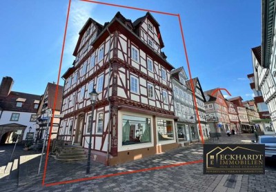 Wohn- und Geschäftshaus bestehend aus 3 Objekten zentral in Rotenburg