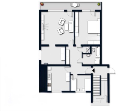 Schöne 4 Zimmer Wohnung in ruhiger Lage