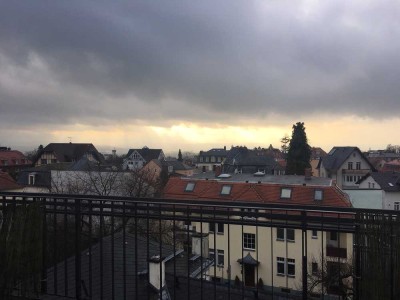 Pärchenwohnung mit Blick über Dresden