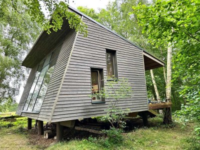 Tiny Architektenhaus auf Naturgrundstück im Plöner Seengebiet