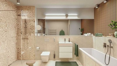 Nachhaltiger Neubau für Ihr Familienglück: 4-Zi.-Wohnung zum Kauf mit 2 Bädern!