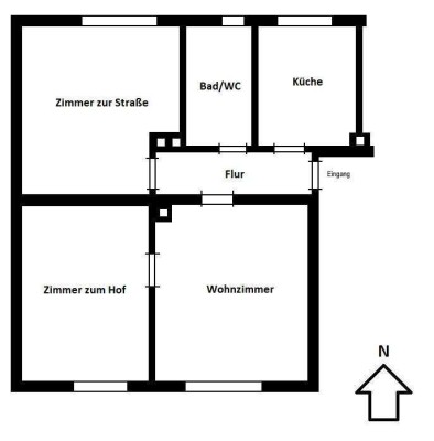 Helle 3-Zimmer-Wohnung nahe Rosenheim