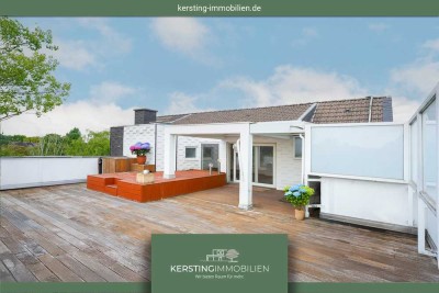 Sommer-Highlight! 185m² Penthouse-Feeling mit großer Dachterrasse am Randes des Bismarckviertels!